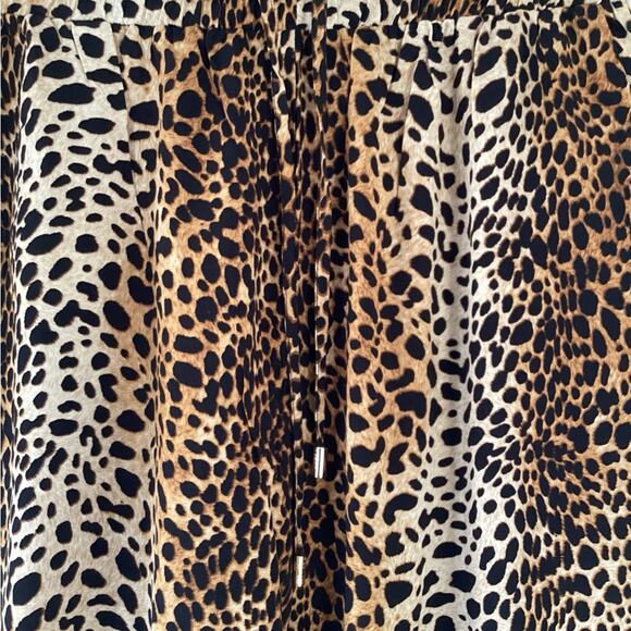 NWT Melissa Odabash Jude Cheetah Leopard Print Pull On Beach Pants Sz XS - Picture 4 of 6